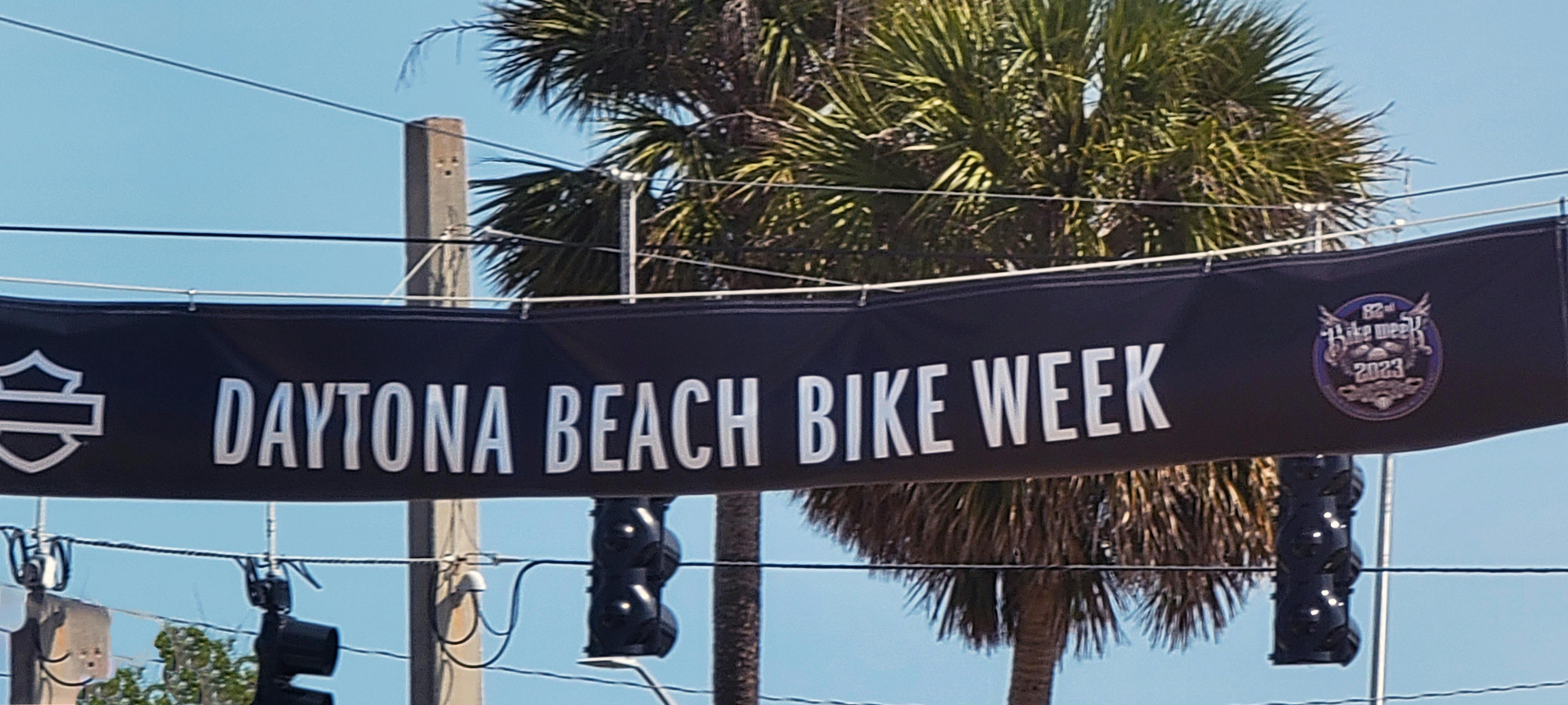 image credit: glopphy - stock.adobe.com, image of daytona beach bike week banner - dautona bike week 2026 info