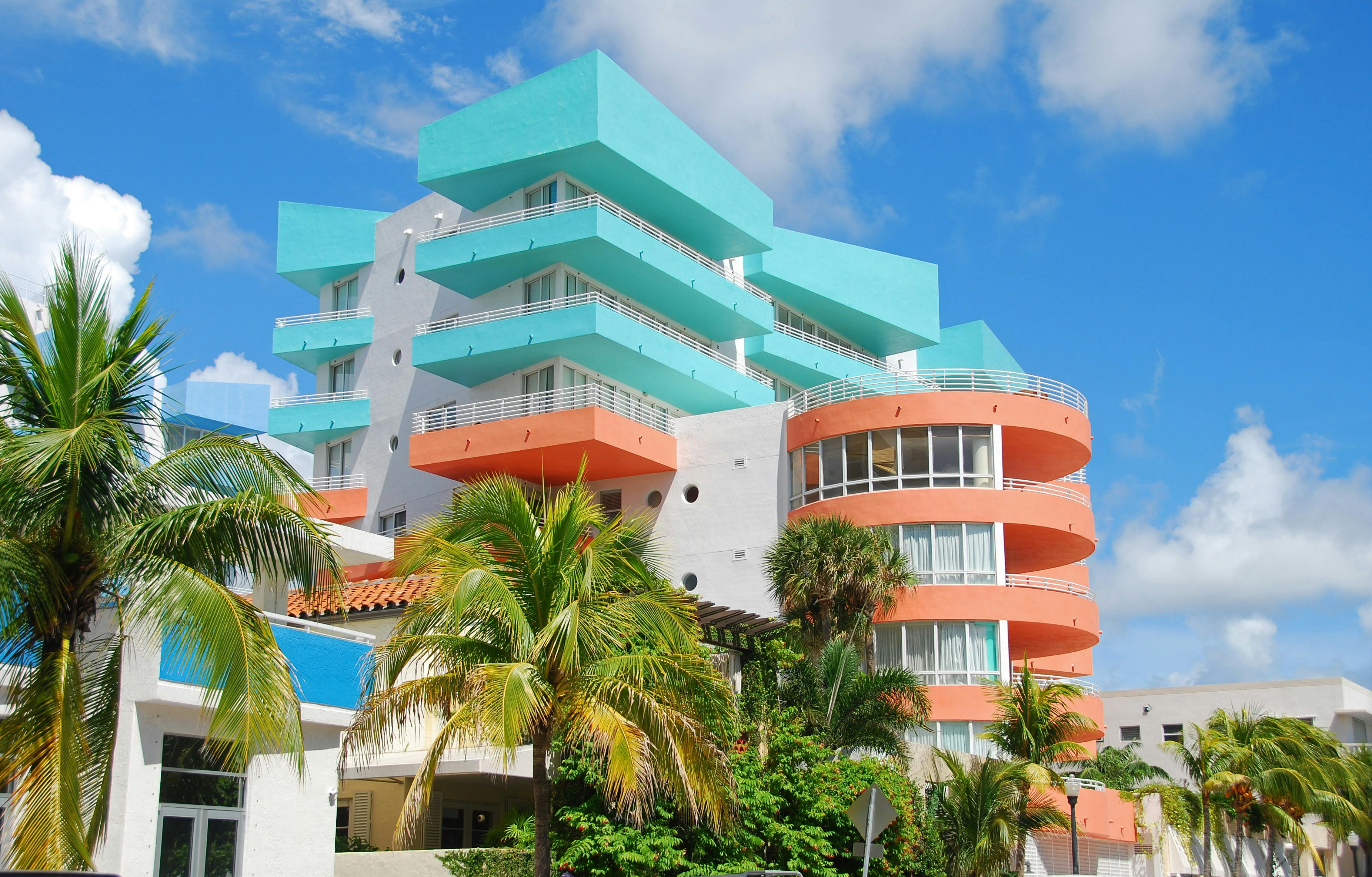 image of art deco architecture in miami - Miami local experience