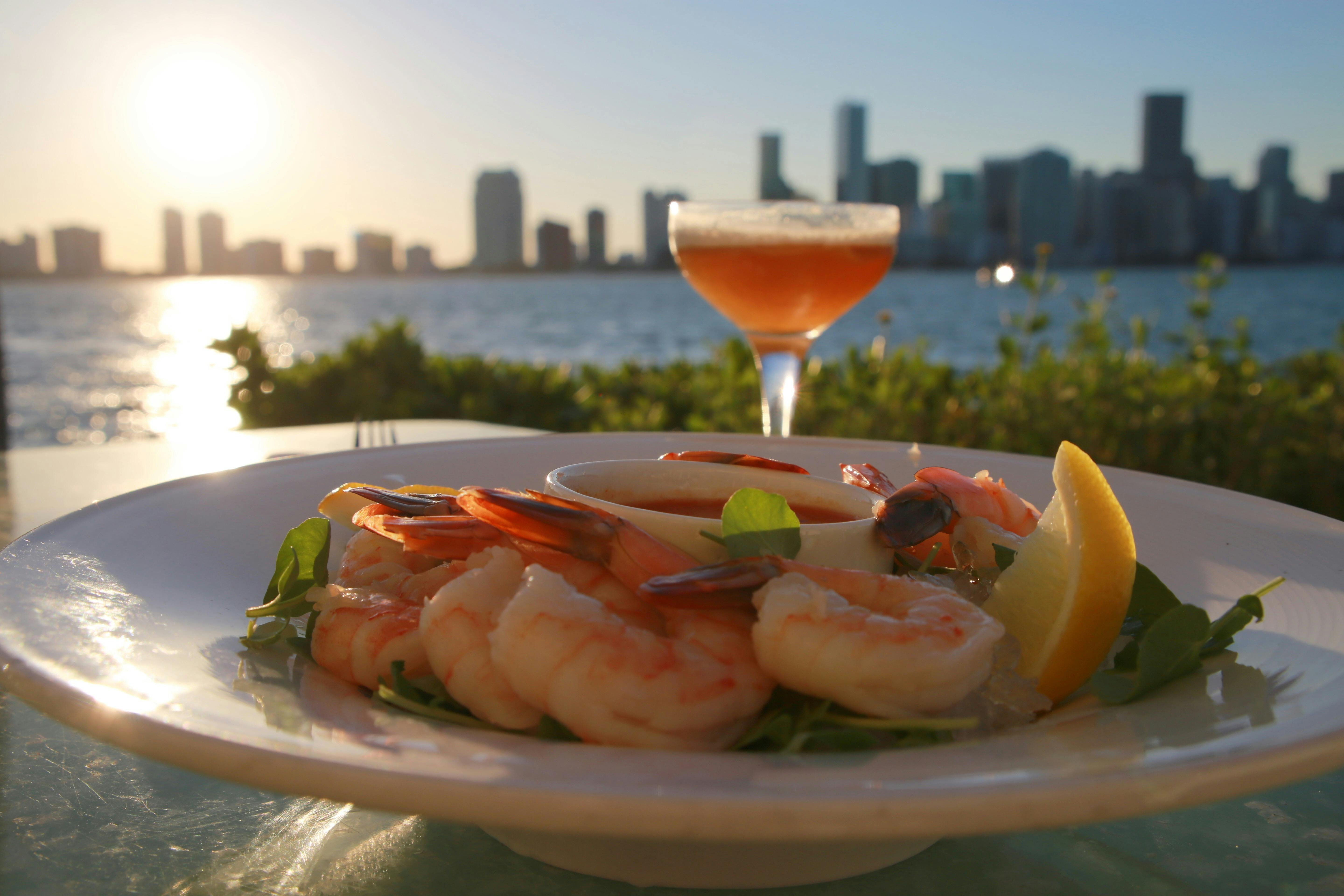 image of seafood plate - Miami local experience