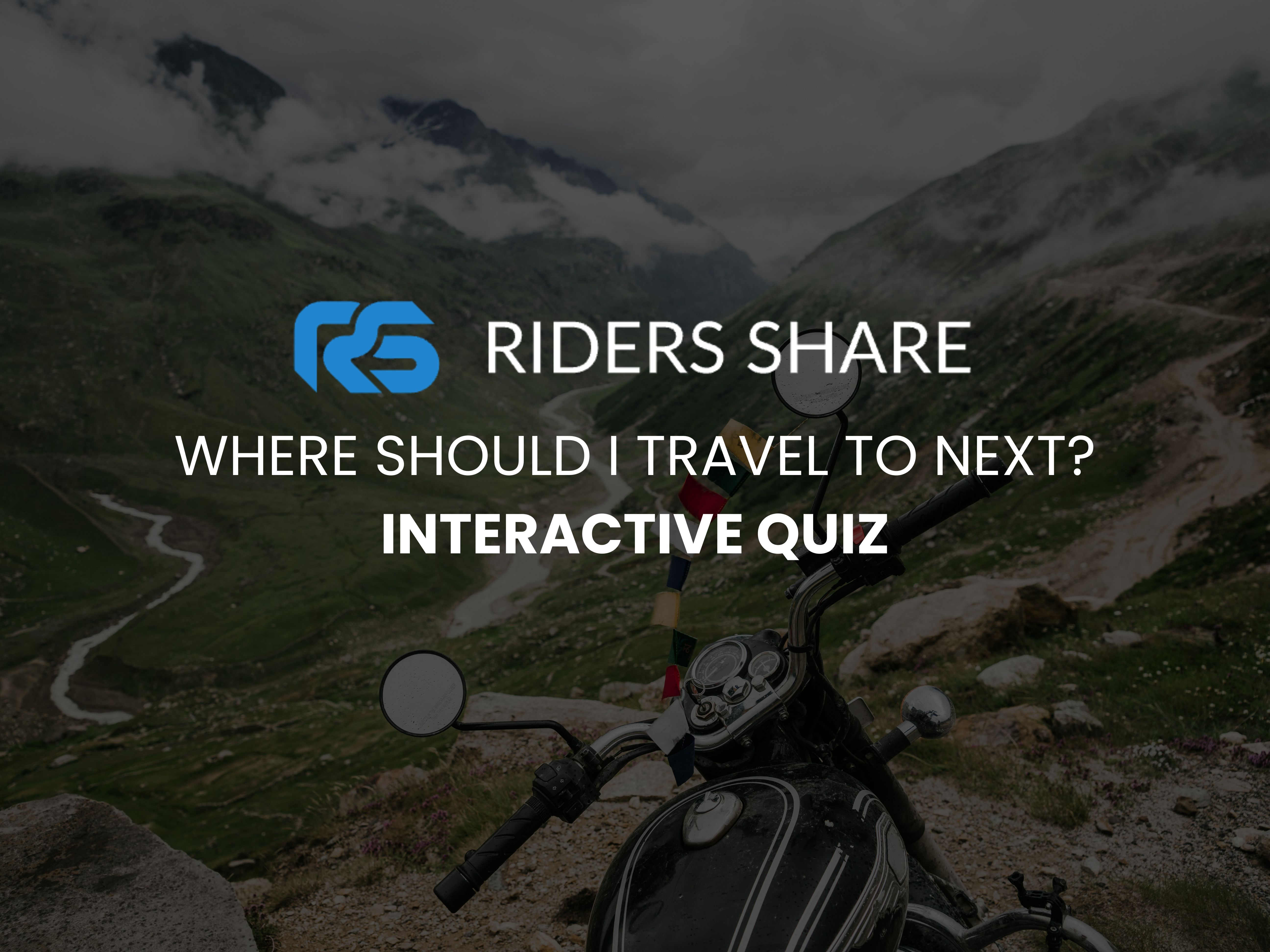 Where Should I Ride My Motorcycle Next?