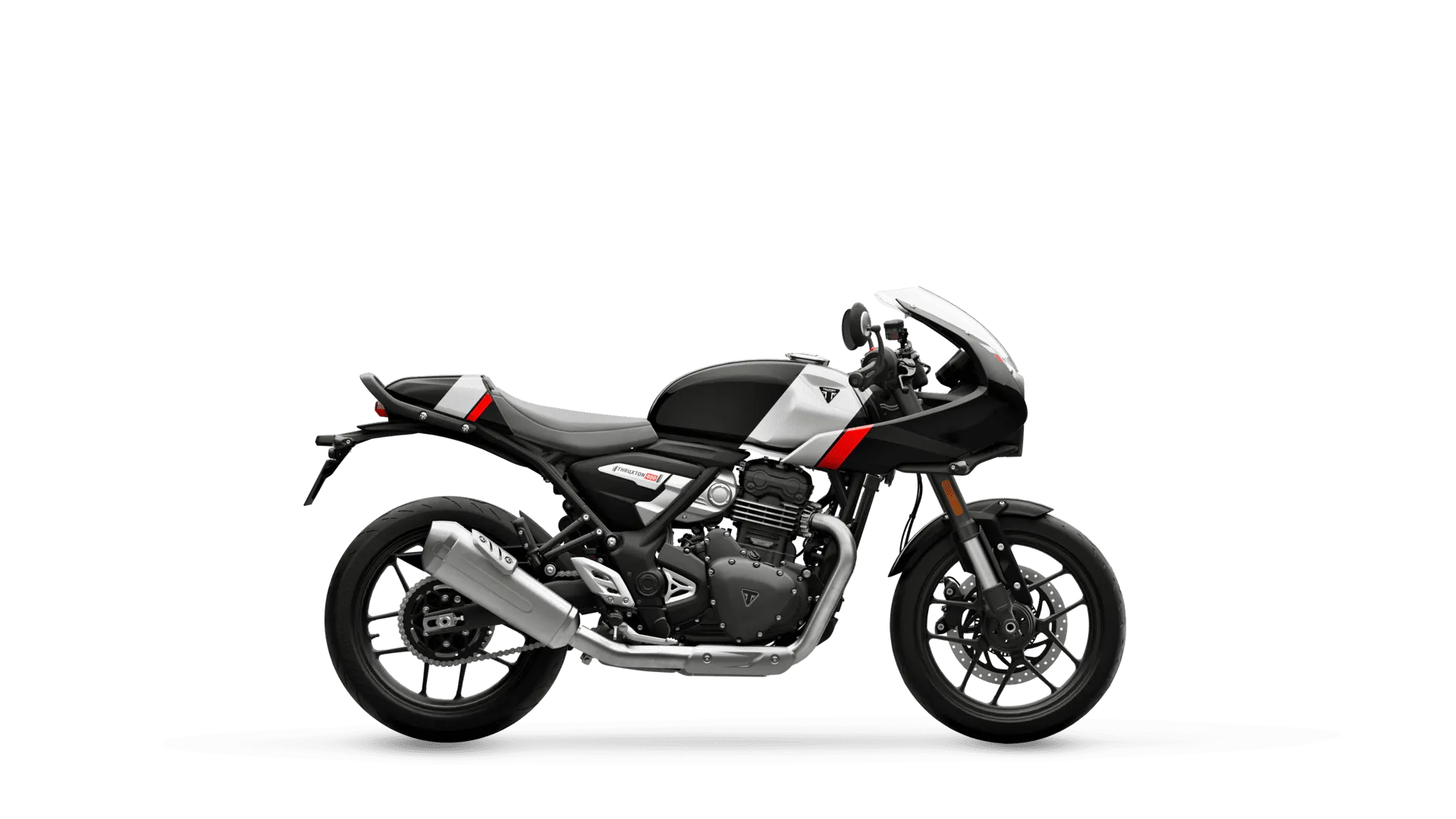 image credit: Triumph Motorcycles (official brand website), image of best cafe racers - 2026 Triumph Thruxton 400