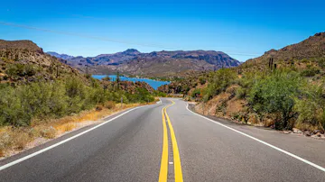 Apache Trail Day Ride (AZ-88) from Phoenix