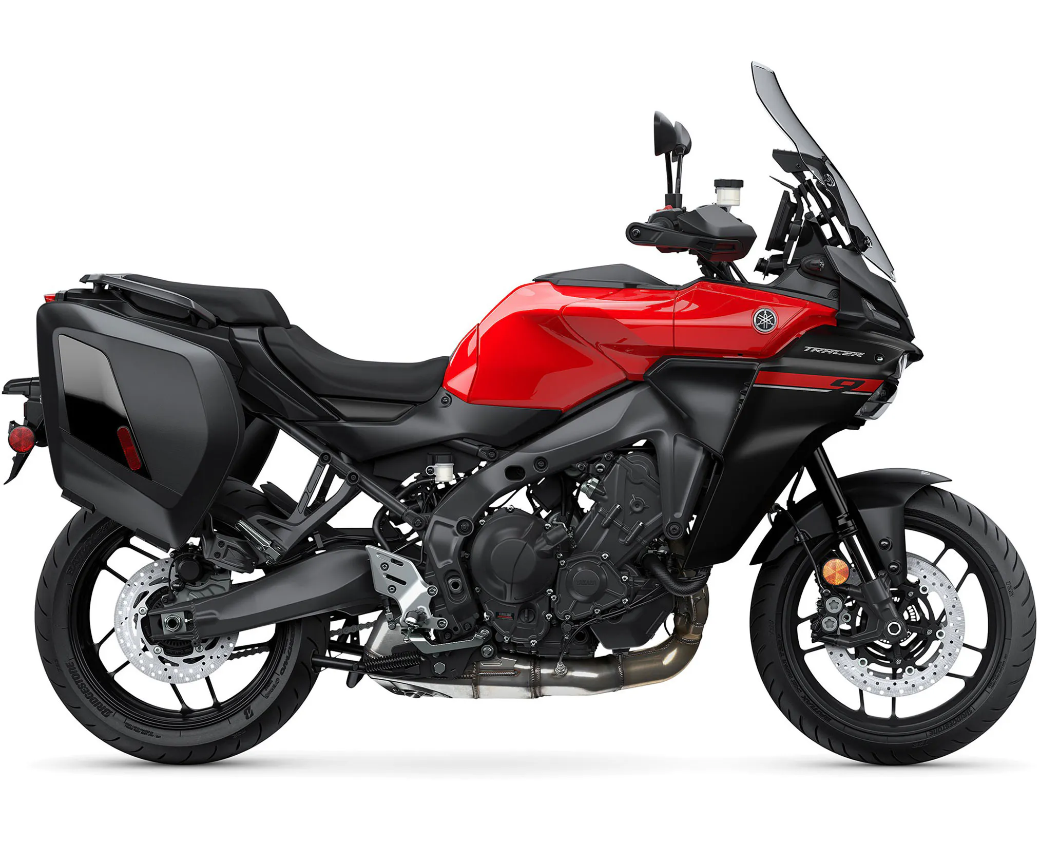 image credit: Total Motorcycle,  image of Best Second Touring Motorcycles for 2026 - 2026 Yamaha Tracer 9