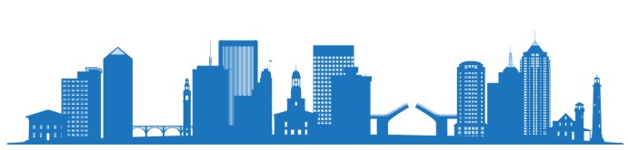 graphic image of city skyline (virginia) - compare virginia motorcycle insurance quotes on Riders Share