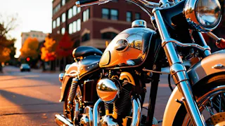 graphic image of motorcycle - compare minnesota motorcycle insurance quotes on Riders Share