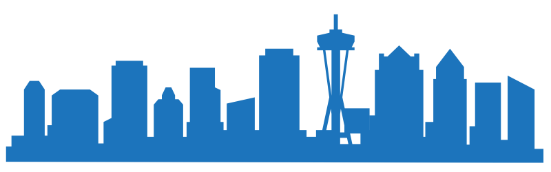 graphic image of city in washington - compare washington motorcycle insurance on Riders Share