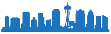 graphic image of city in washington - compare washington motorcycle insurance on Riders Share