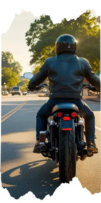 image of rider on a motorcycle - compare South Carolina motorcycle insurance quotes on Riders Share
