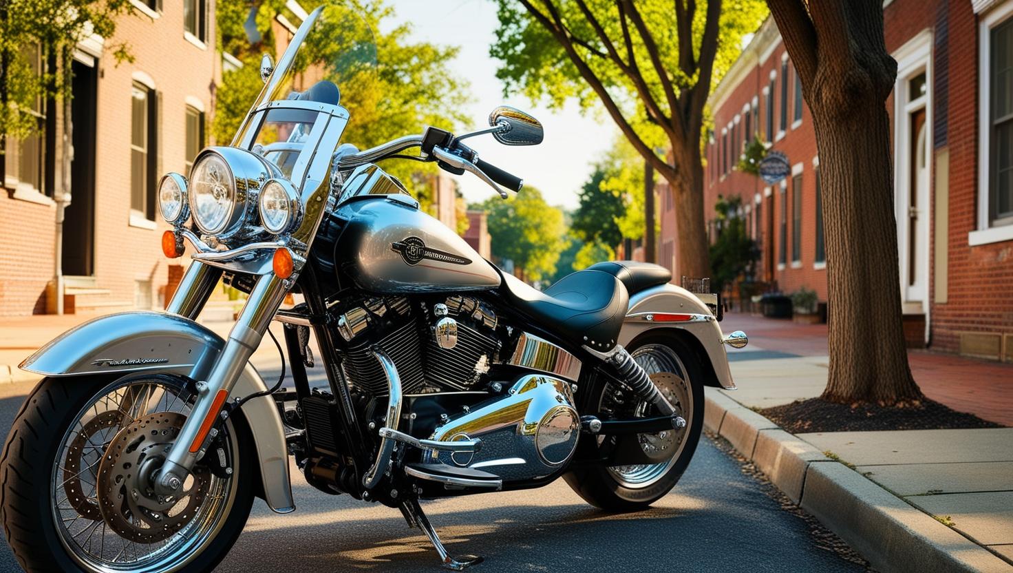 graphic image of motorcycle - compare maryland motorcycle insurance quotes on Riders Share