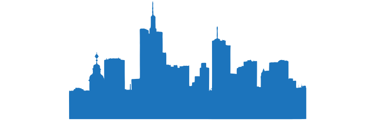 graphic image of city skyline - compare nebraska motorcycle insurance quotes on Riders Share
