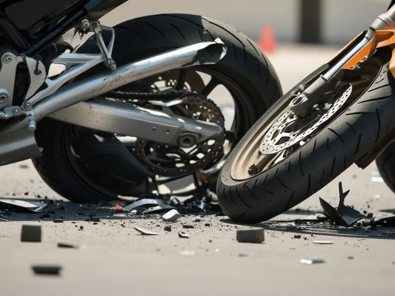 Collision and other than collision motorcycle insurance coverage in North Carolina