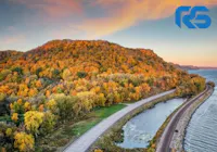 image of michigan road and forest - compare michigan motorcycle insurance quotes on Riders Share