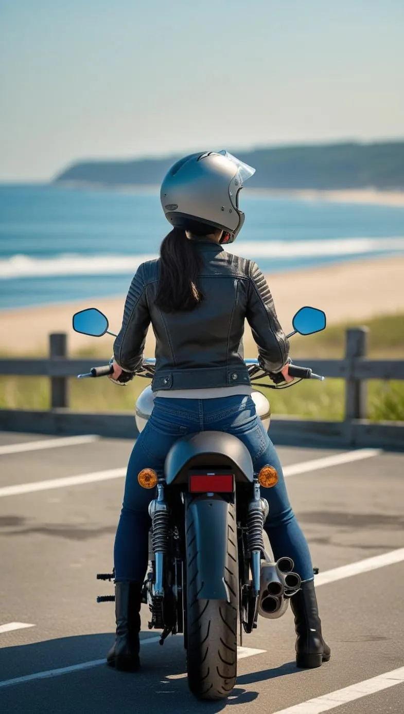 image of rider on a motorcycle - compare connecticut motorcycle insurance quotes on Riders Share