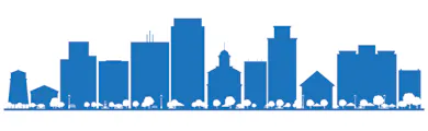 graphic image of city skyline - compare delaware motorcycle insurance quotes on Riders Share
