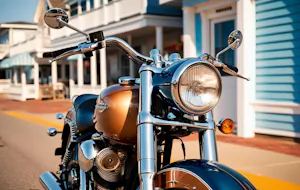 image of a motorcycle - compare delaware motorcycle insurance rates on Riders Share