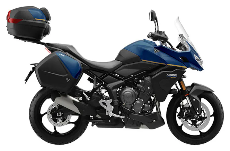 image credit: Triumph Indianapolis, best touring motorcycles 2026 - 2026 Triumph Tiger Sport 800 Tour
