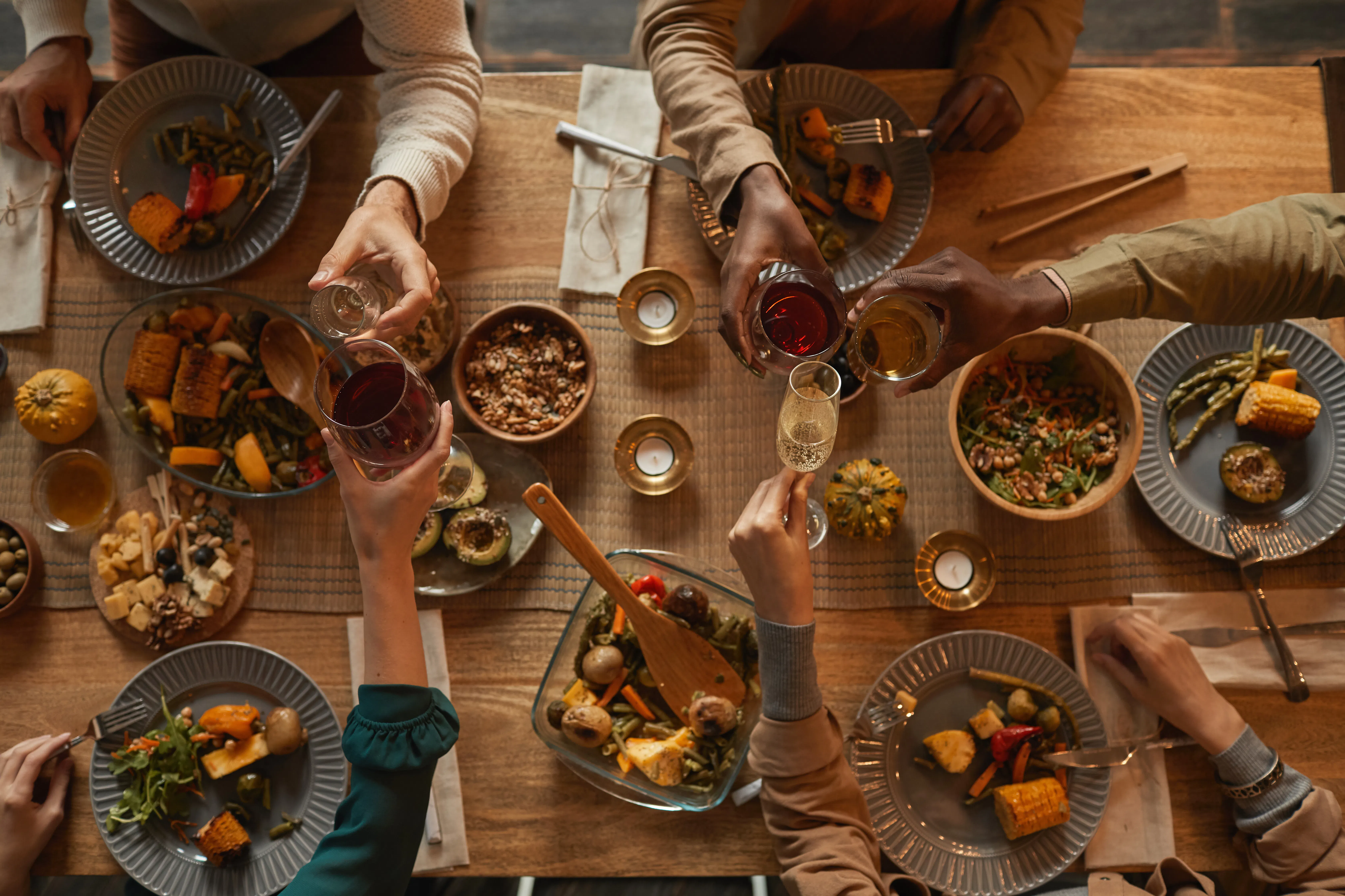 Las Vegas food scene with diverse cuisine and restaurants