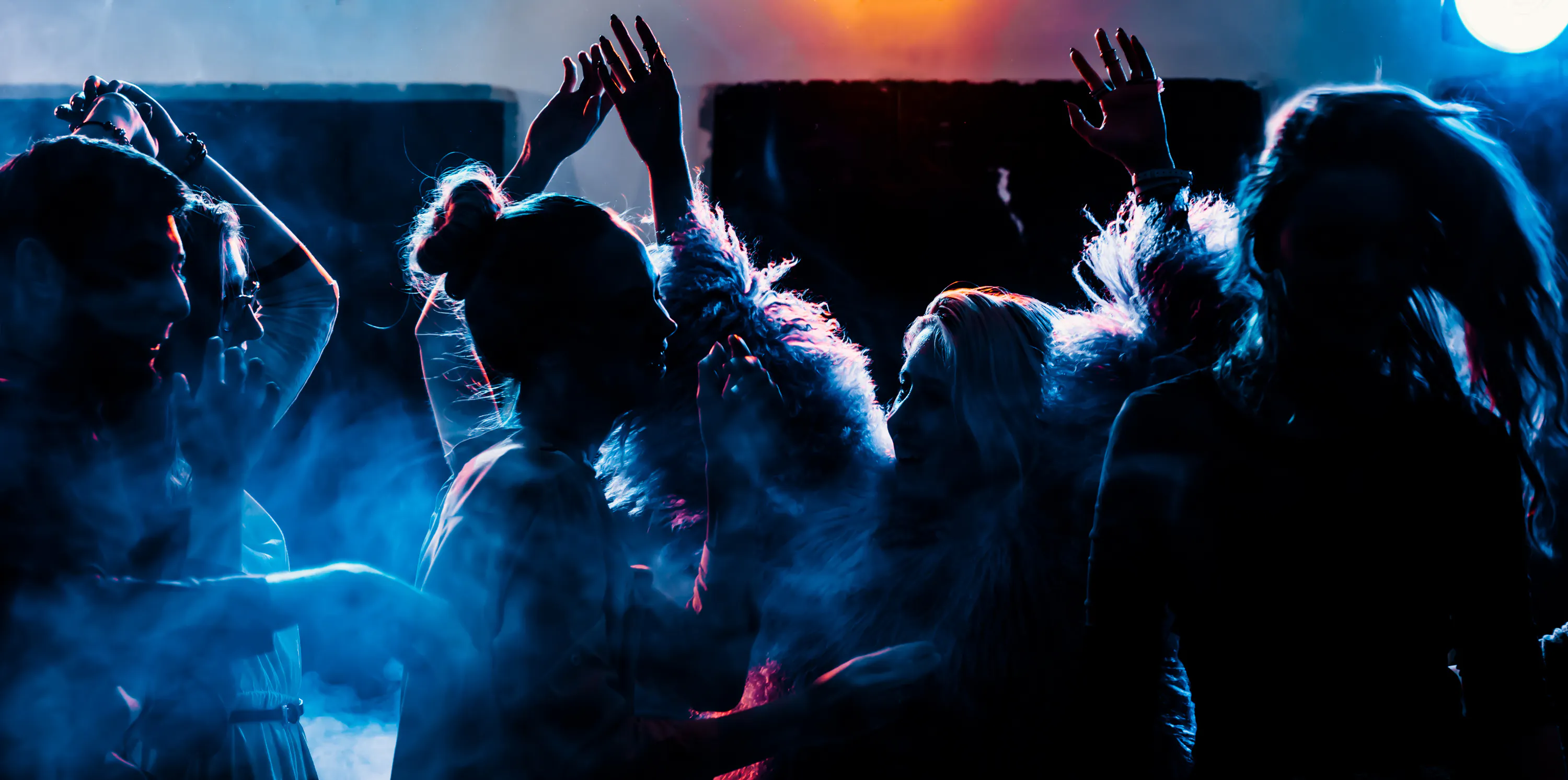 Live music venue in Austin with stage lighting and audience