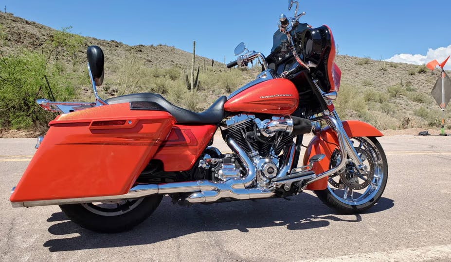 harley davidson street glide special motorcycle rental for Arizona Bike Week 2024