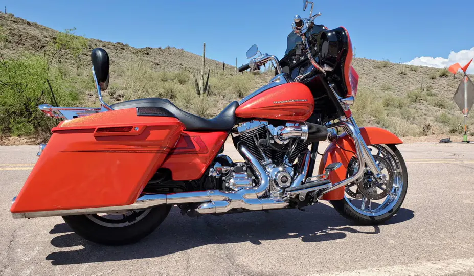 alquiler de motocicleta Harley Davidson Street Glide Special para Arizona Bike Week 2024