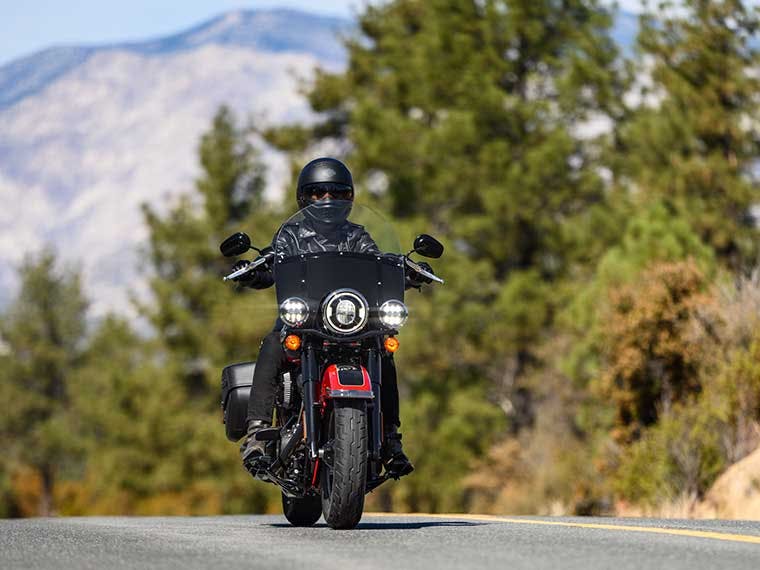 Harley-Davidson ridden near Salt Lake City.