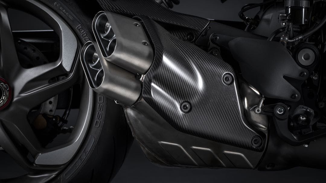 close up side view of the new 2024 ducati diavel for bentley motorcycle guide and specifications for the new 2024 ducati diavel for bentley