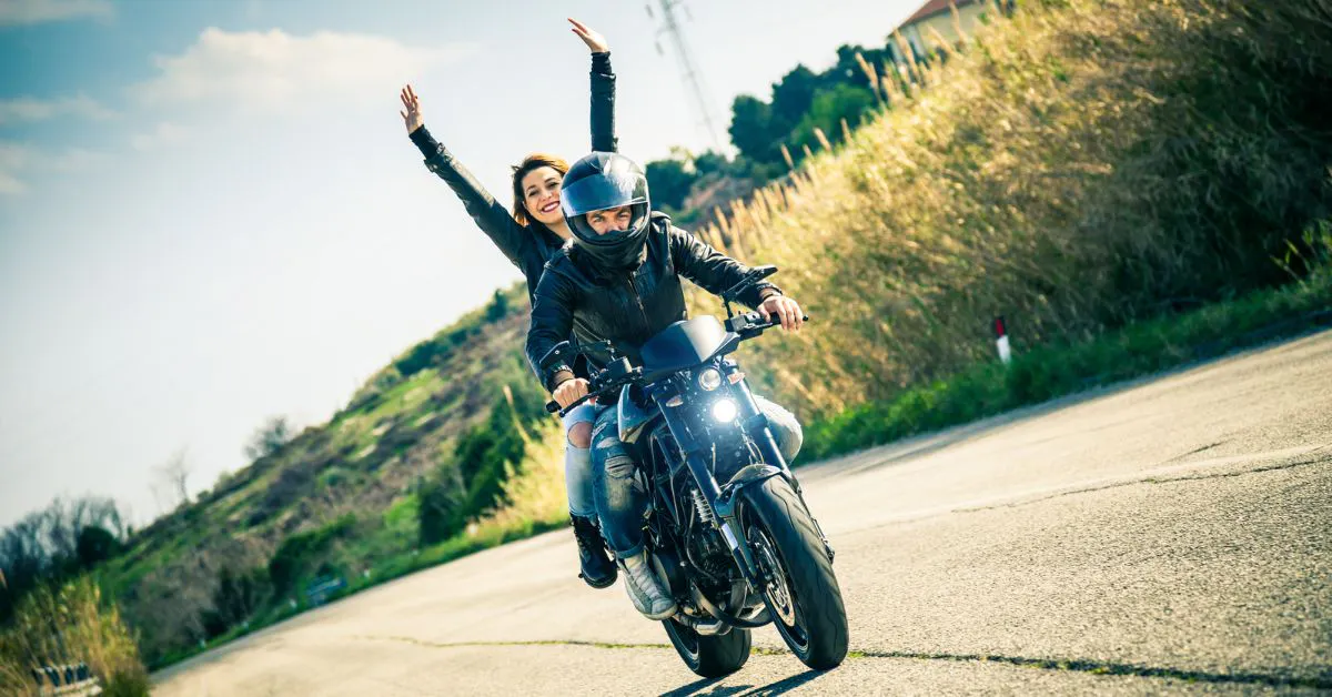 O encontro de motociclistas da primavera em março passado