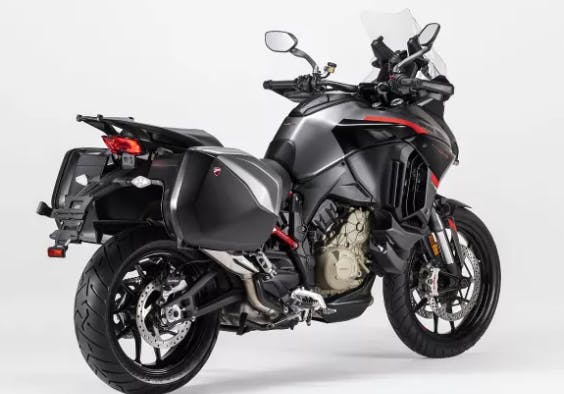 side view of 2024 ducati multistrada v4 s grand tour motorcycle guide and specifications for the new 2024 ducati multistrada v4 s grand tour 