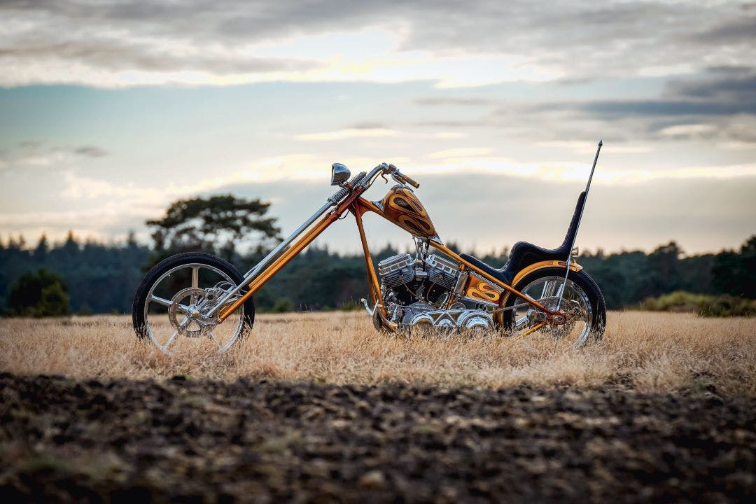 picture of a 4k-35th chopper thunderbike best chopper motorcycles