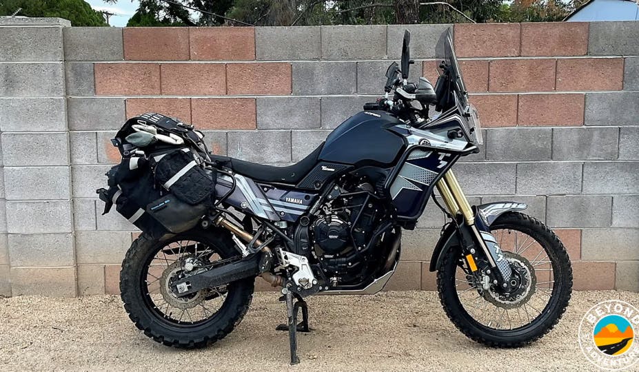 yamaha tenere 700 motorcycle rental for Arizona Bike 2024