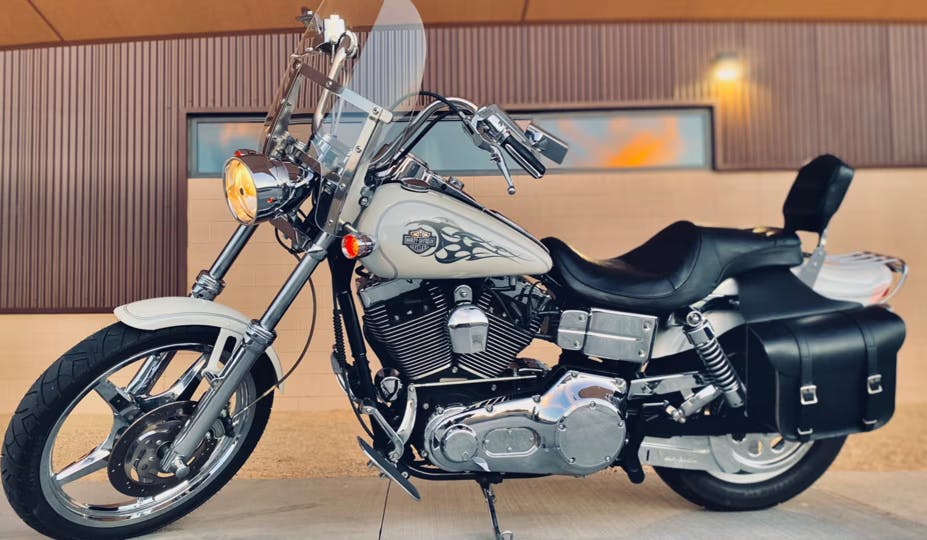 harley davidson dyna wide glide motorcycle rental for Arizona Bike Week 2024