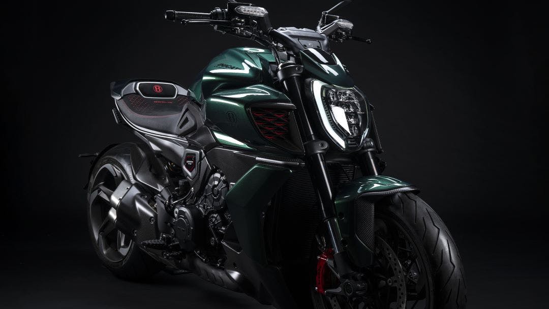 front side view of the new 2024 ducati diavel for bentley motorcycle guide and specifications for the new 2024 ducati diavel for bentley