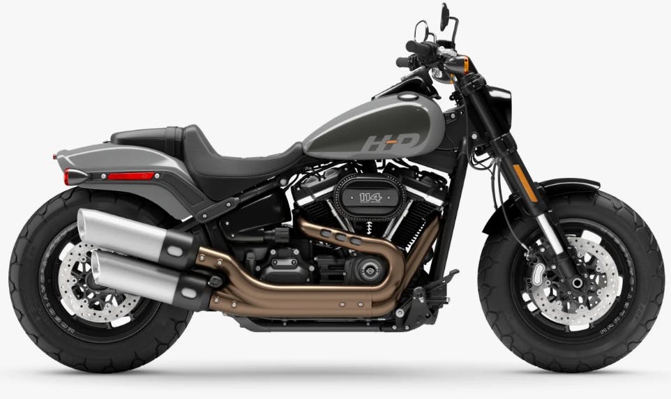 stock photo of a harley davidson fat bob motorcycle trends most popular