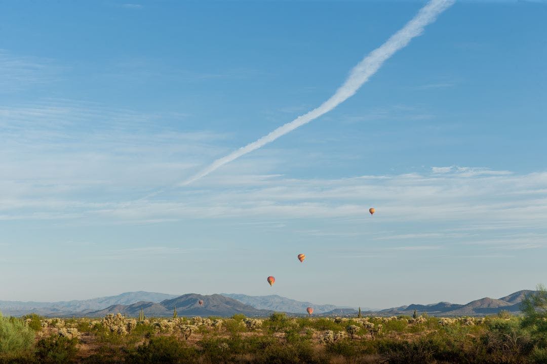 hot air balloon rides in scottsdale whats there to do in scottsdale travel guide