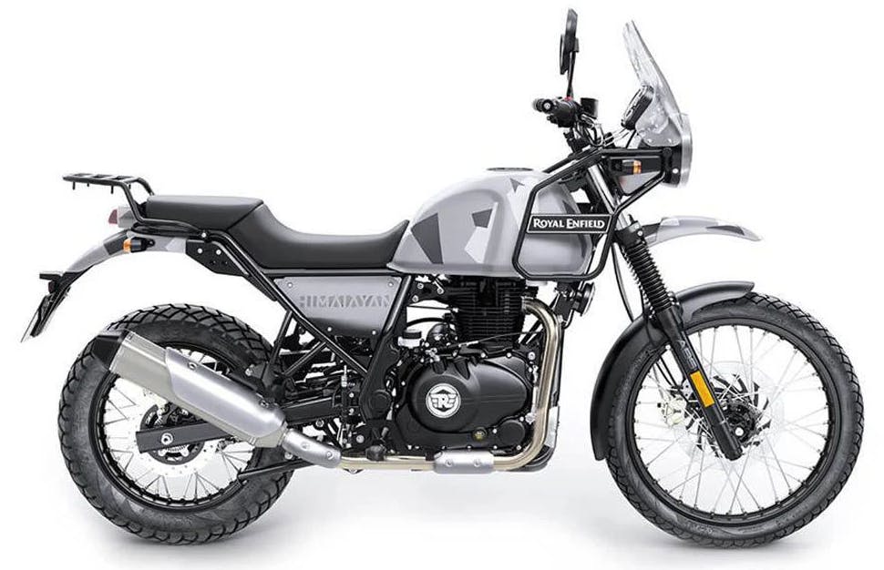 stock photo of a royal enfield himalayan adventure motorcycle most popular motorcycle trends