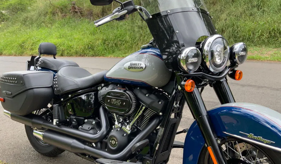 aluguel de harley heritage classic em Honolulu, Havaí