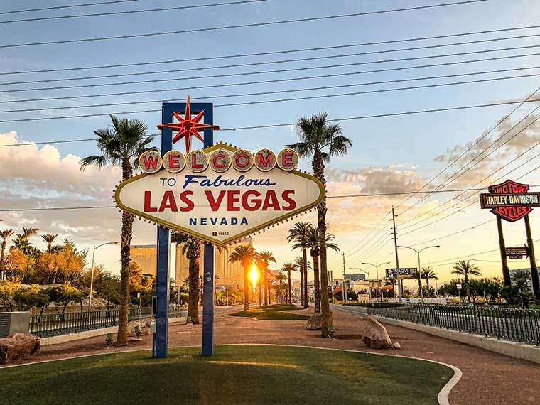 Las Vegas, Nevada street sign.