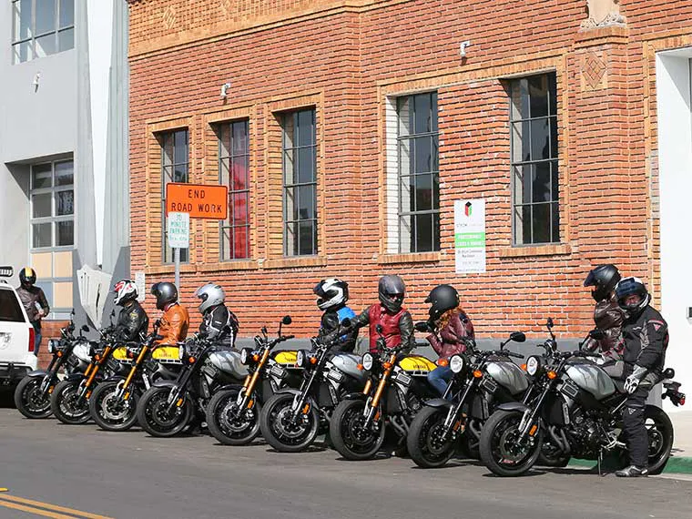 Motociclistas en San Diego, California.