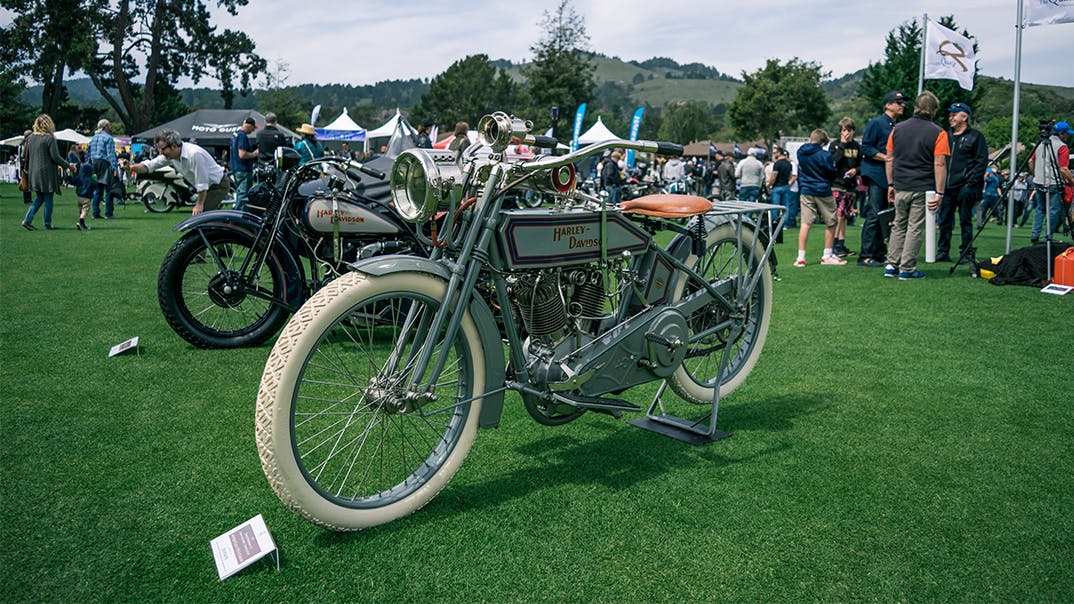 Quail motorcycle gathering celebrates each year the best of old beauties.