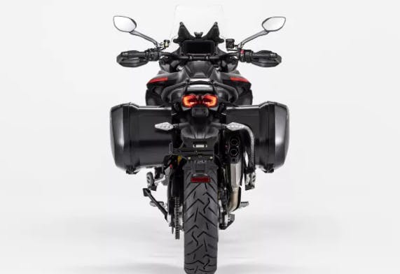 rear view of 2024 ducati multistrada v4 s grand tour motorcycle guide and specifications for the new 2024 ducati multistrada v4 s grand tour 