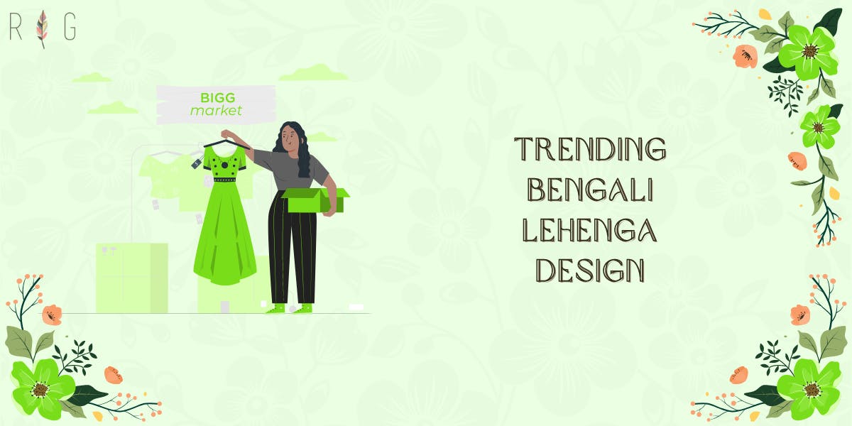 Top 13 Trending Bengali Lehenga Design [2022] - blog poster