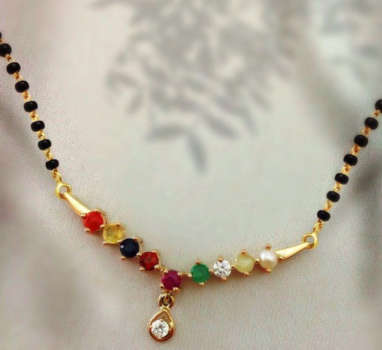 navaratna mangalsutra for brides