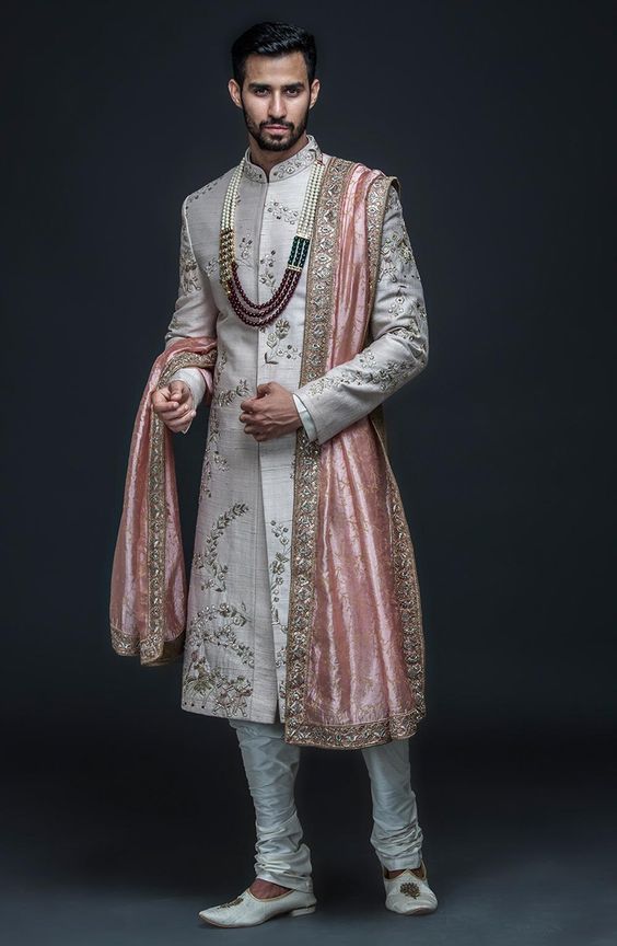 Dress For Groom Bengali Wedding Sherwani Bengali Groom Dress