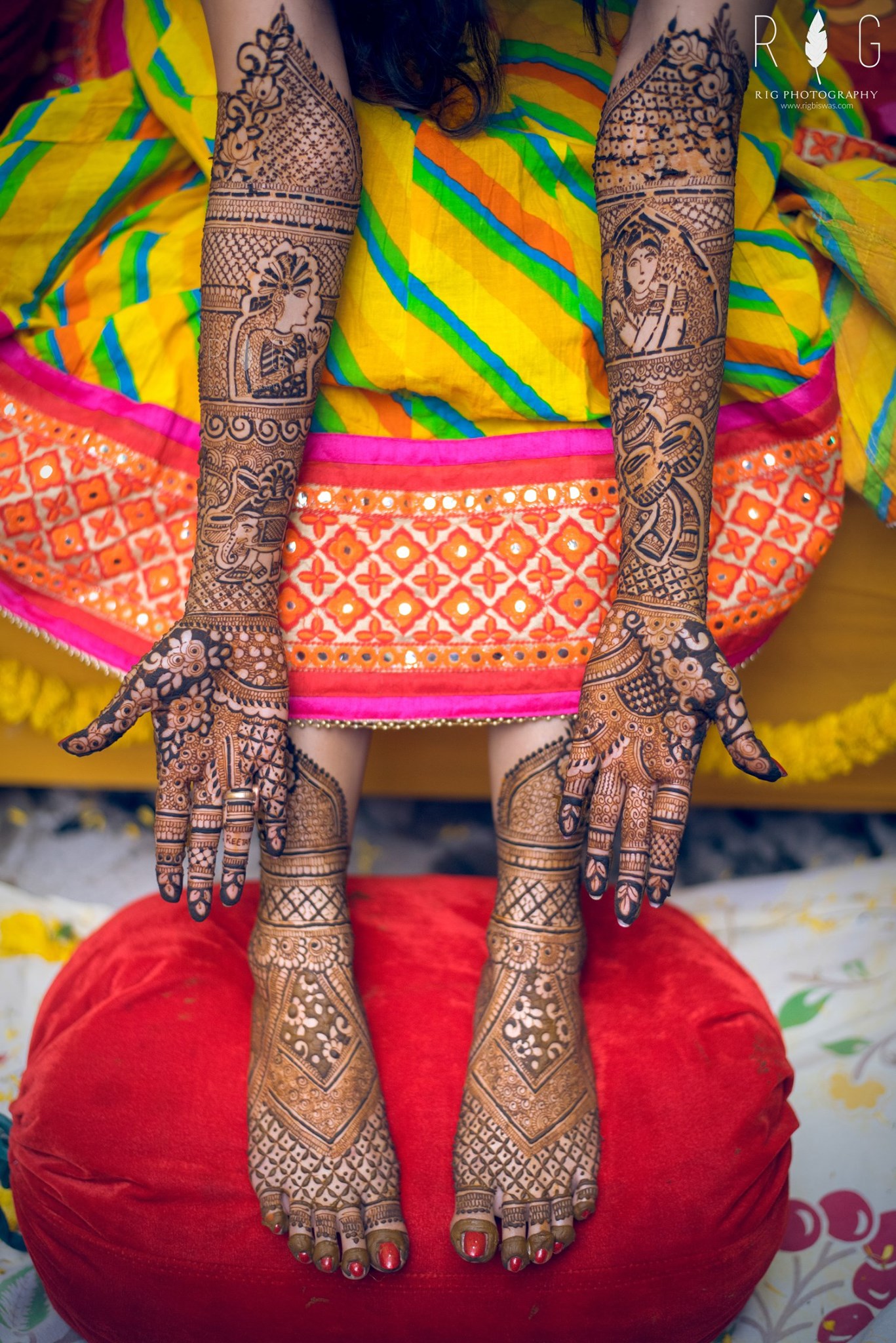 mehndi shoot photography