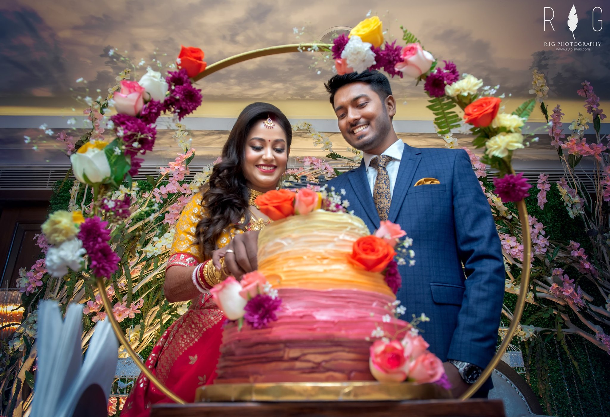 beautiful bengali couple