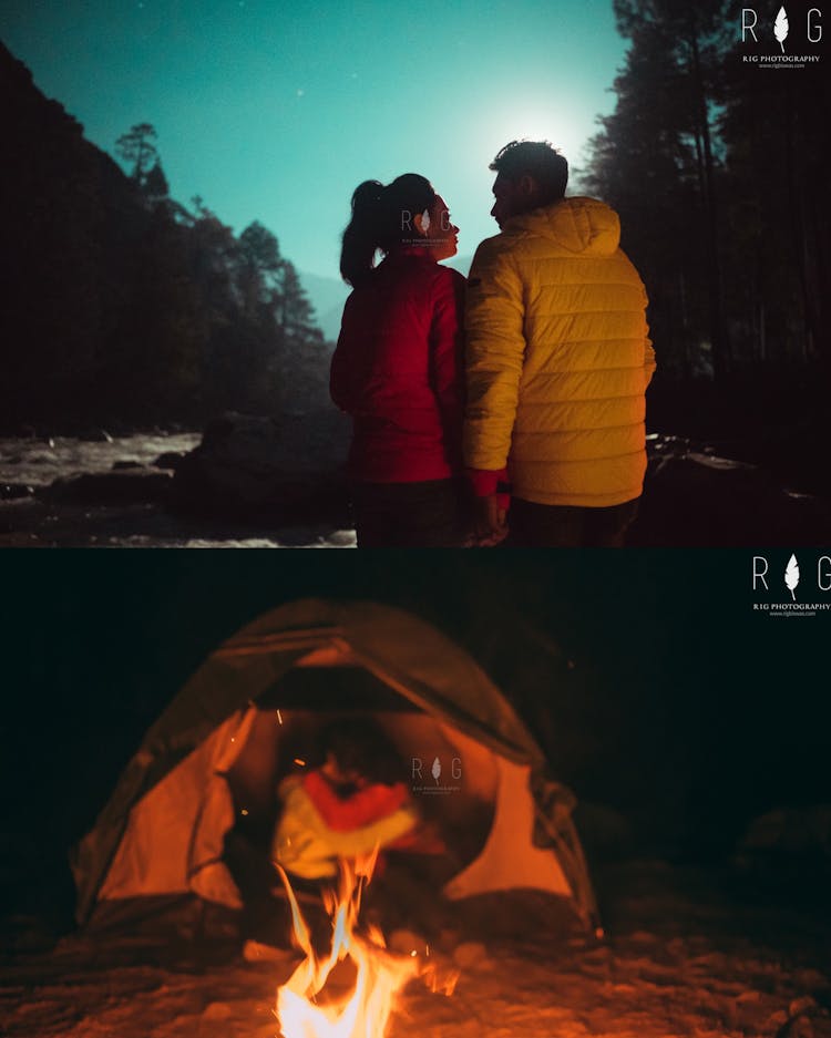 romantic pre-wedding images