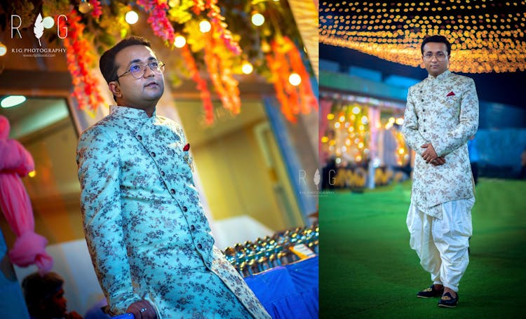 Unique achkan designs for groom