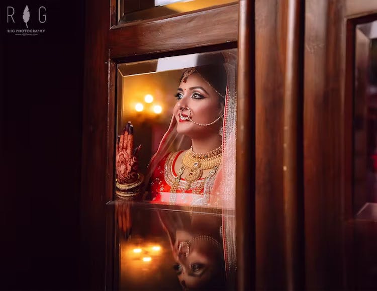 Photo of a bride