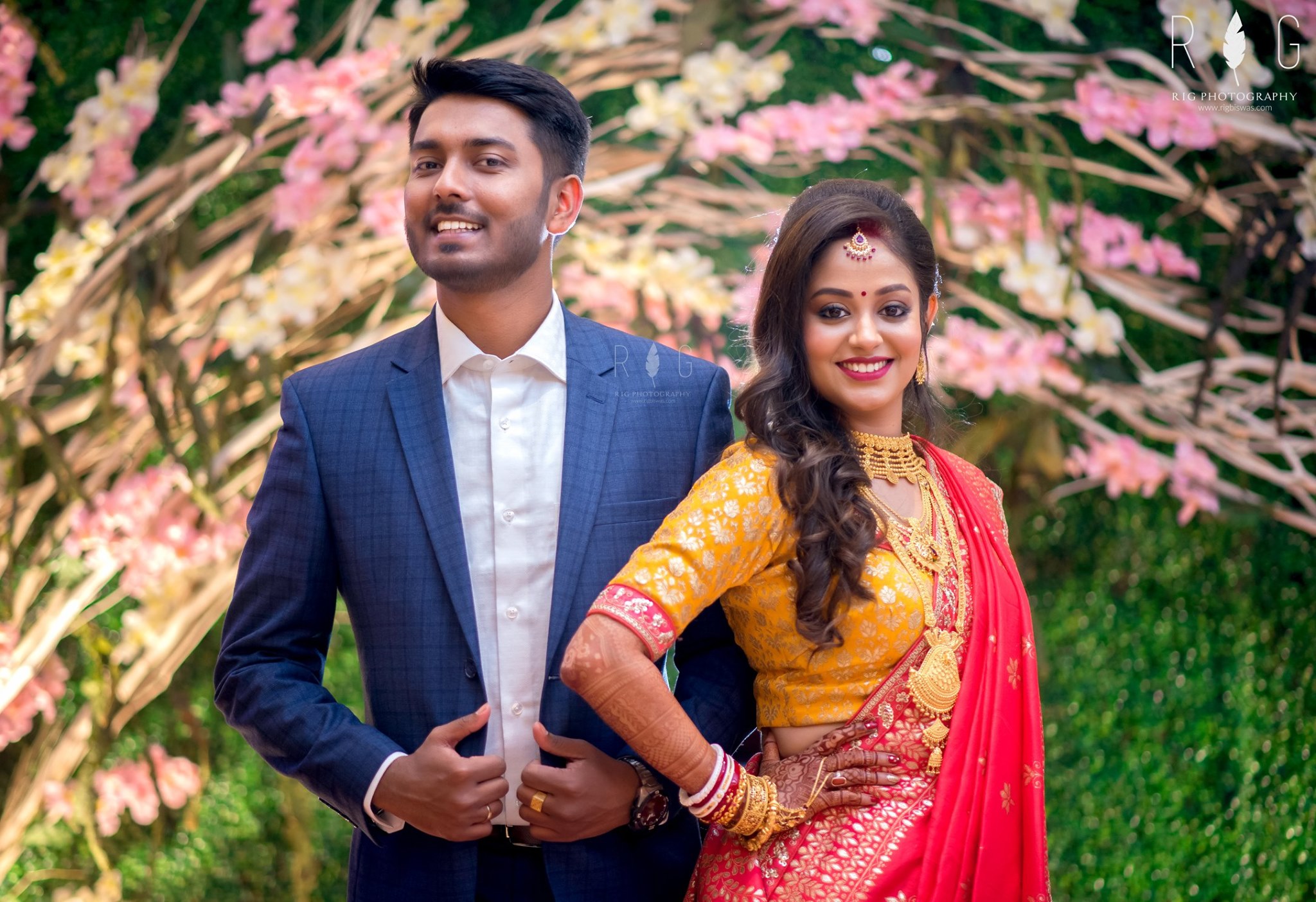 beautiful bengali couple