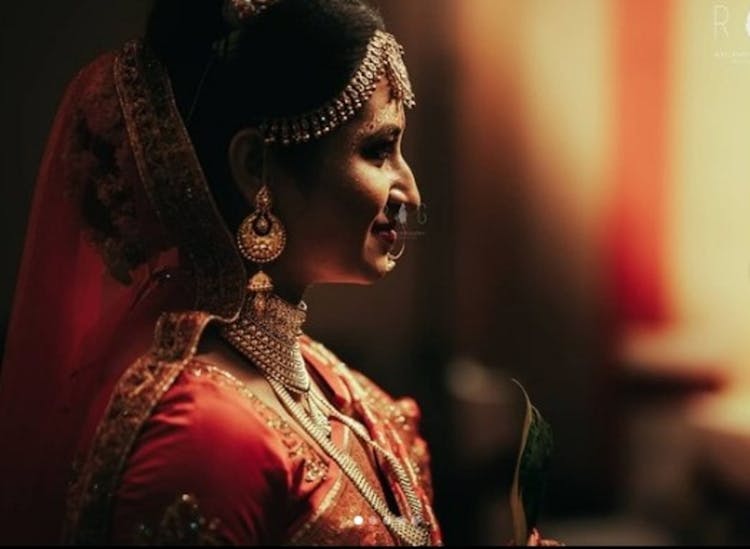 Jhumko-traditional earrings of Bengali.